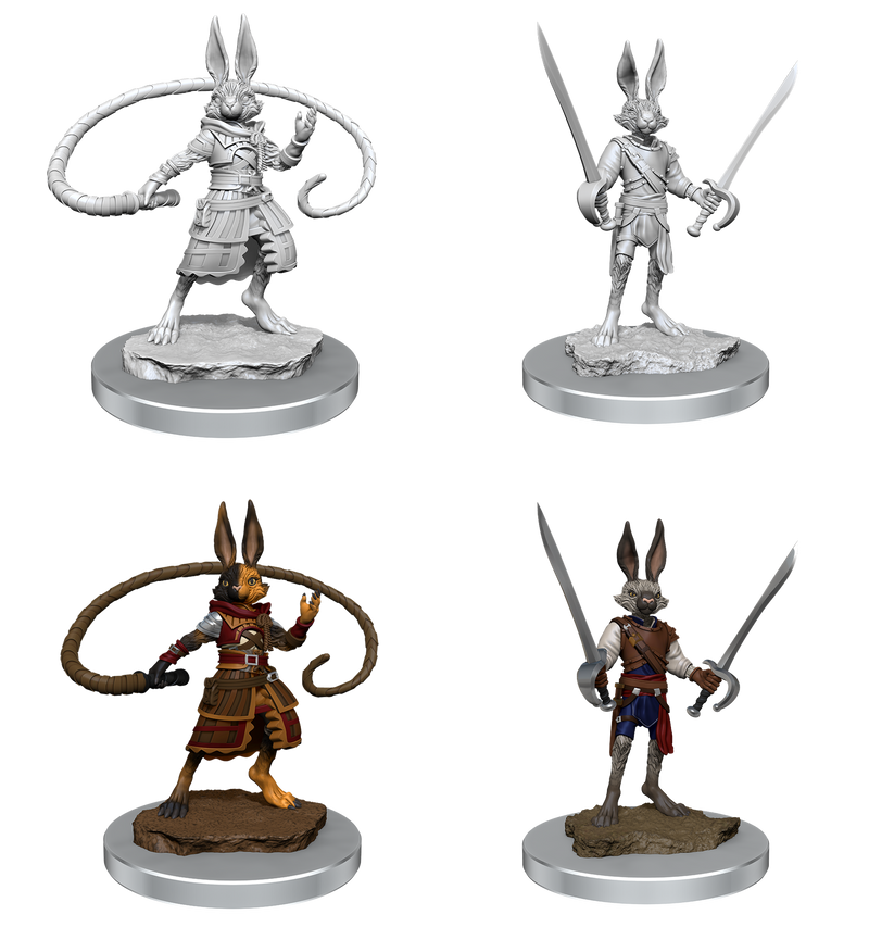 D&D Nolzur's Marvelous Miniatures: Harengon Rogues