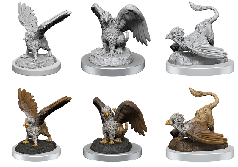 D&D Nolzur's Marvelous Miniatures: Griffon Hatchlings