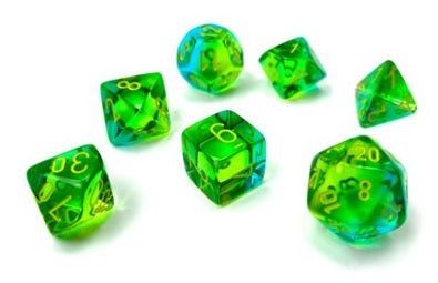 Chessex: Polyhedral Gemini Dice sets