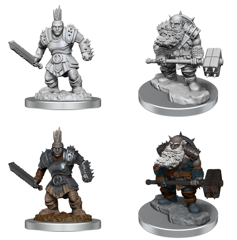 D&D Nolzur's Marvelous Miniatures: Duergar Fighters