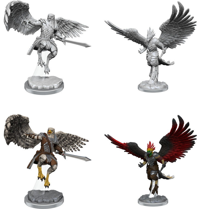 D&D Nolzur's Marvelous Miniatures: Aarakocra Paladins