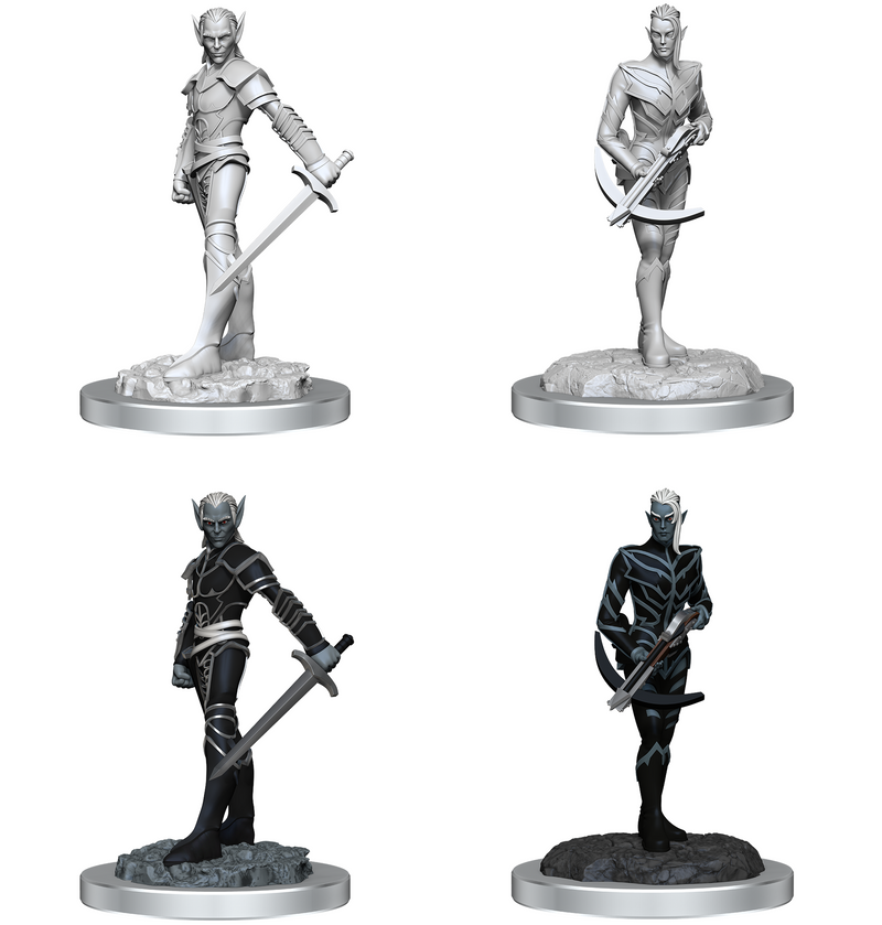 D&D Nolzur's Marvelous Miniatures: Drow Fighters