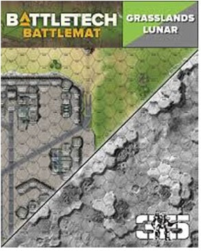 BATTLETECH: Grasslands/Lunar Battlemat