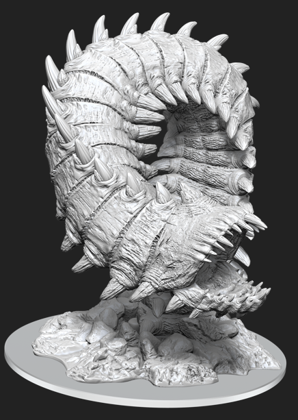 D&D Nolzur's Marvelous Miniatures: Purple Worm