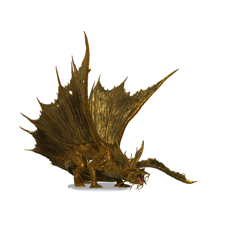 Adult Gold Dragon Premium Figure