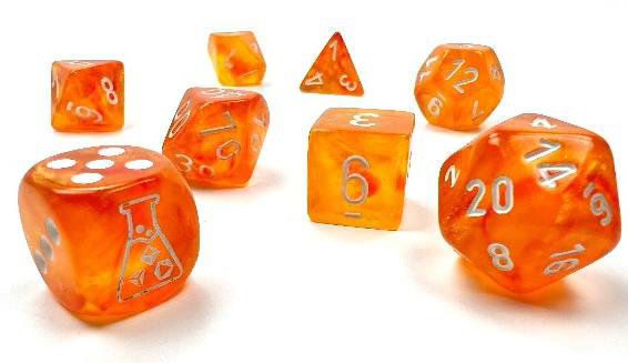 Chessex: Polyhedral Lab Dice Wave 6 Sets
