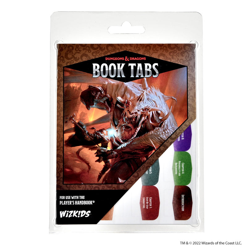 Dungeons & Dragons Player's Handbook Book Tabs