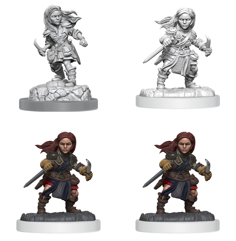 D&D Nolzur's Marvelous Miniatures: Halfling Female Rogue