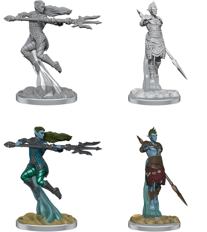 D&D Nolzur's Marvelous Miniatures: Sea Elf Fighter