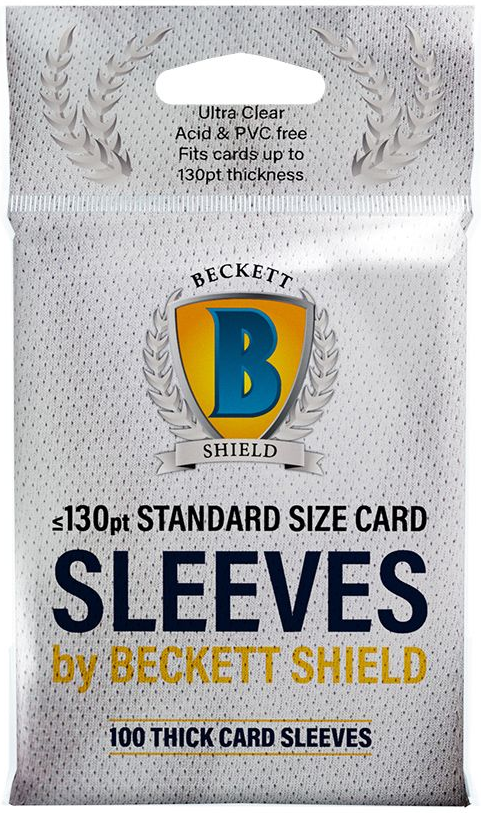Beckett Shield Thick Sleeves 100ct