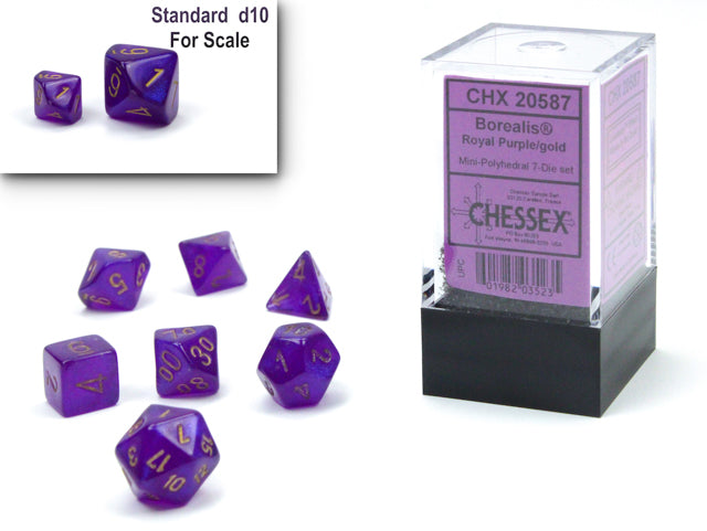Chessex: Mini-Polyhedral Dice Sets