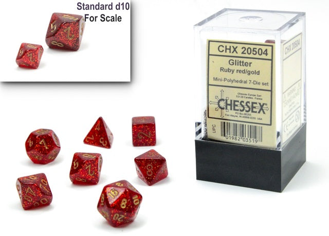 Chessex: Mini-Polyhedral Dice Sets