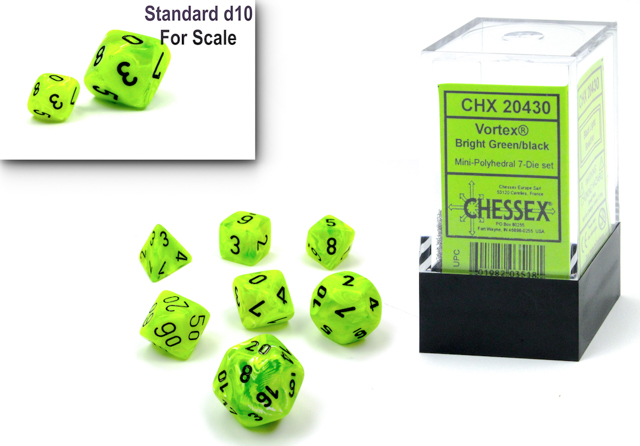 Chessex: Mini-Polyhedral Dice Sets