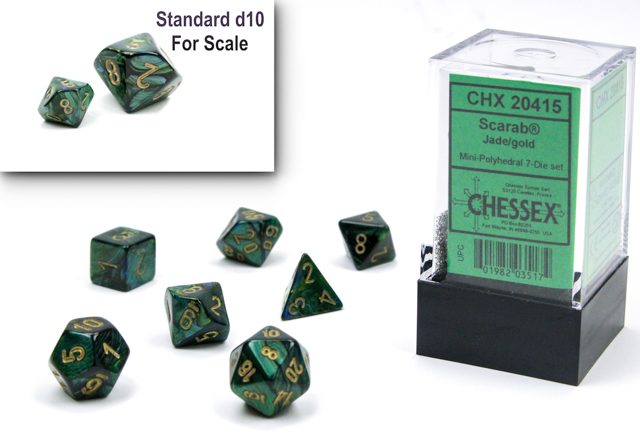 Chessex: Mini-Polyhedral Dice Sets