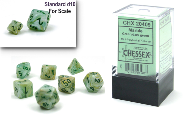 Chessex: Mini-Polyhedral Dice Sets