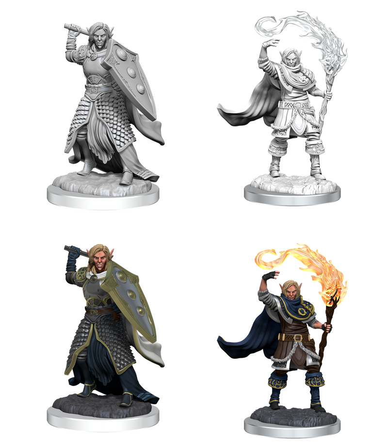 D&D Nolzur's Marvelous Miniatures: Elf Male Cleric
