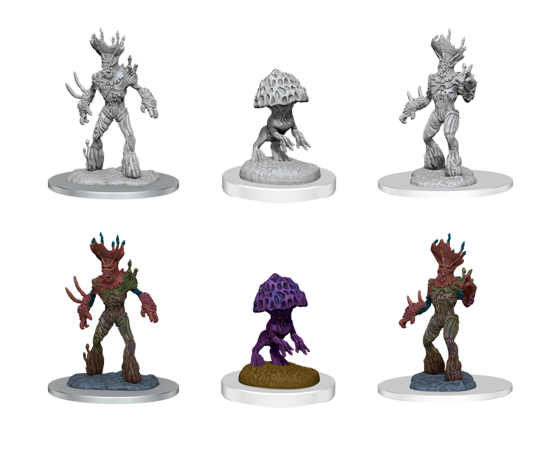 D&D Nolzur's Marvelous Miniatures: Myconid Sovereign & Sprouts