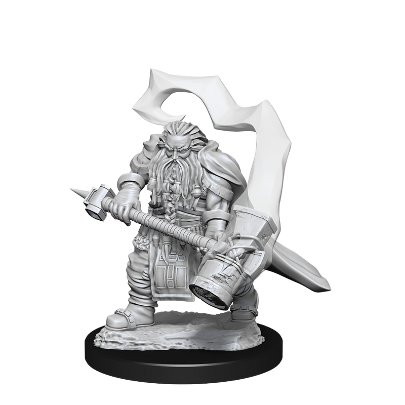 D&D Nolzur's Marvelous Miniatures: Dwarf Male Cleric