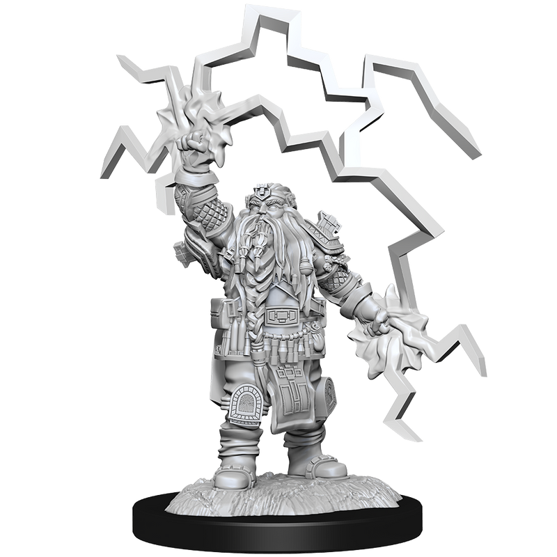 D&D Nolzur's Marvelous Miniatures: Dwarf Male Cleric