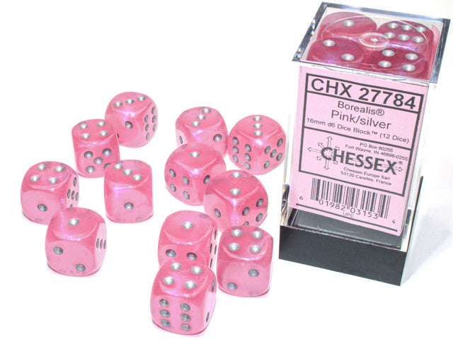 Chessex: D6 Borealis™ LUMINARY Dice Set - 16mm