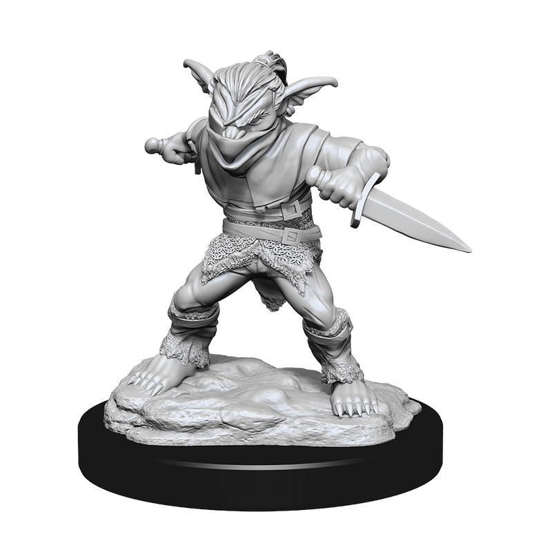 D&D Nolzur's Marvelous Miniatures: Goblin Male Rogue & Female Bard