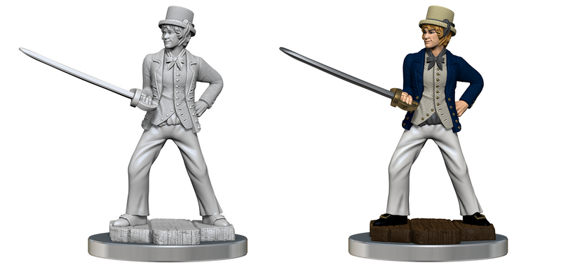 WizKids Deep Cuts Unpainted Miniatures: Ship's Crew