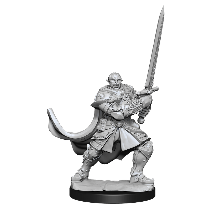 D&D Nolzur's Marvelous Miniatures: Half-Orc Male Paladin