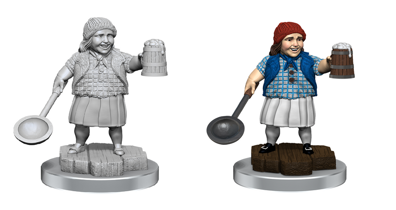 WizKids Deep Cuts Unpainted Miniatures: Ship's Crew