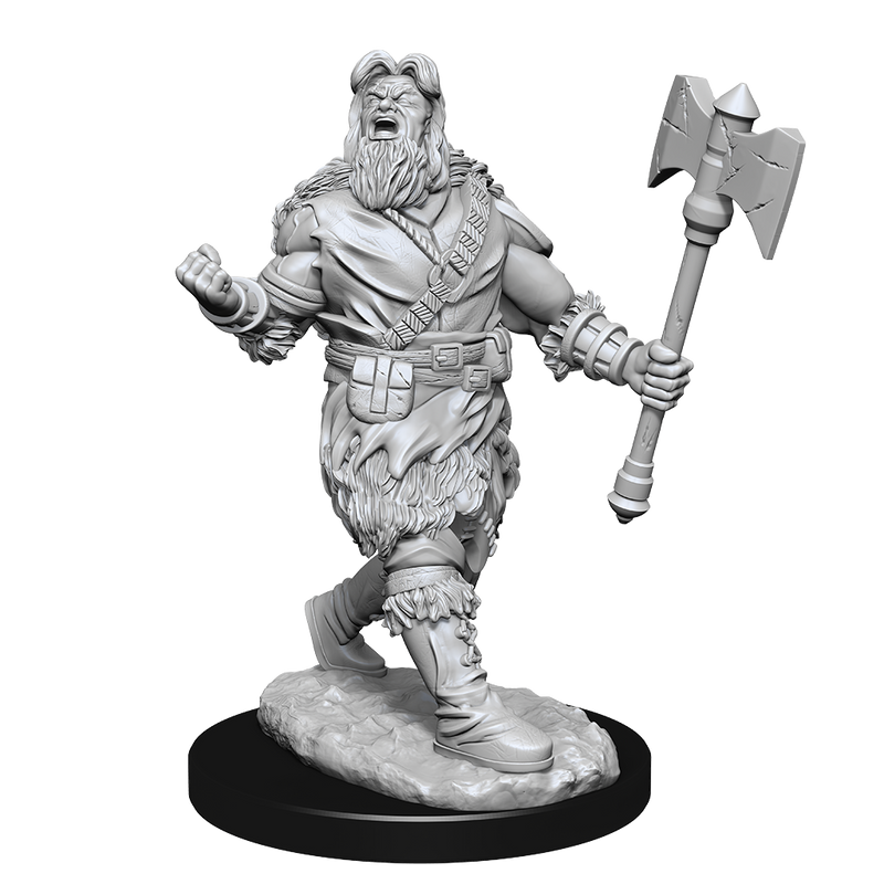 D&D Nolzur's Marvelous Miniatures: Human Male Barbarian