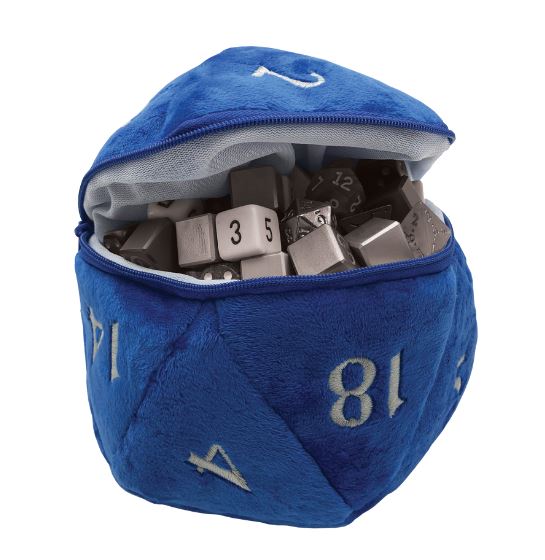 Plush D20 Dice Bags