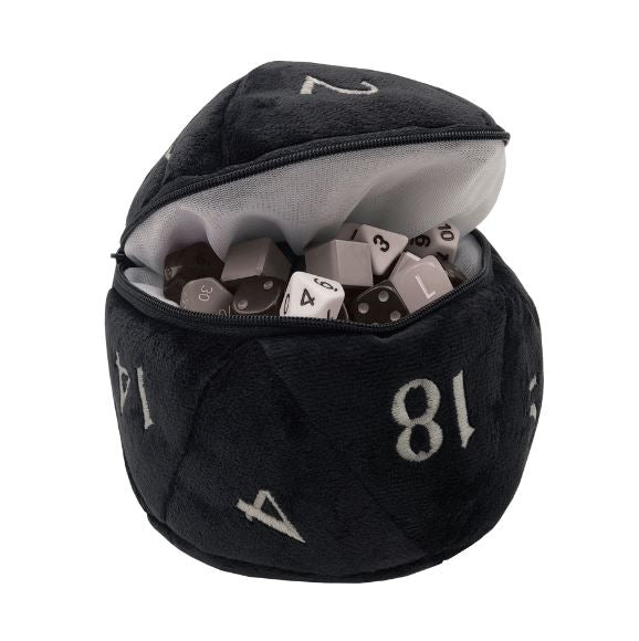 Plush D20 Dice Bags