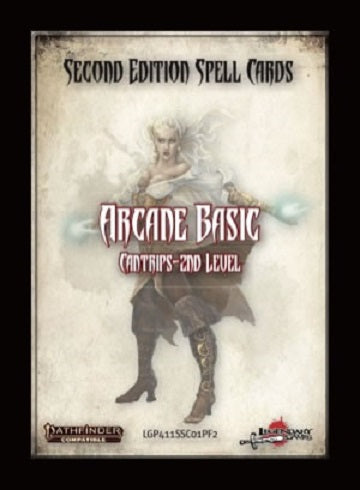 Pathfinder Basic Spell Cards