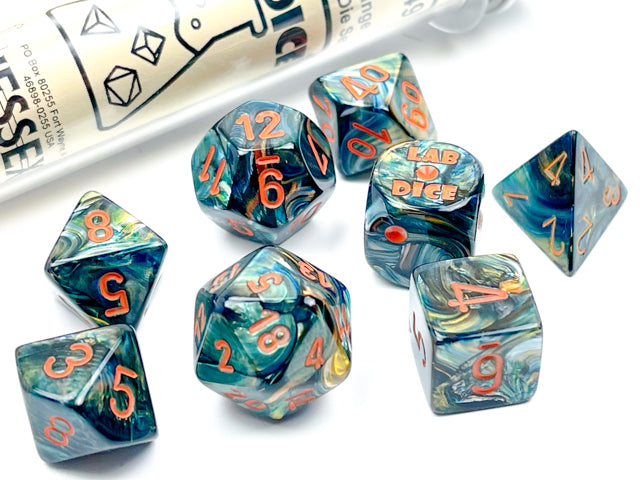 Chessex: Polyhedral Lab Dice Wave 5 Sets