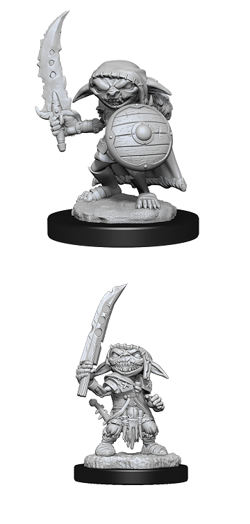 Pathfinder Battles Unpainted Miniatures: GOBLIN MALE FIGHTER