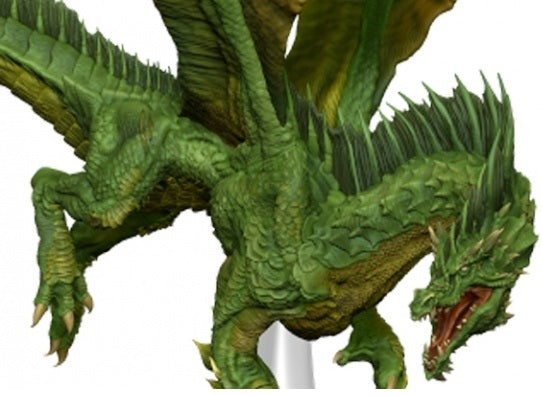 Adult Green Dragon Premium Figure