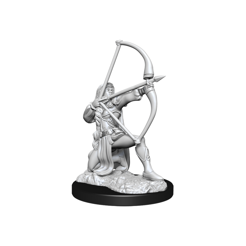 Pathfinder Battles Unpainted Miniatures: Human Female Fighter