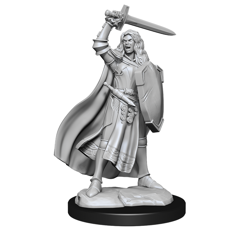 Pathfinder Battles Unpainted Miniatures: Human Female Champion