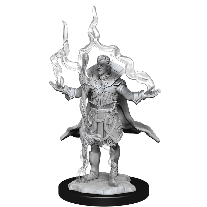Pathfinder Battles Unpainted Miniatures: Elf Male Sorcerer