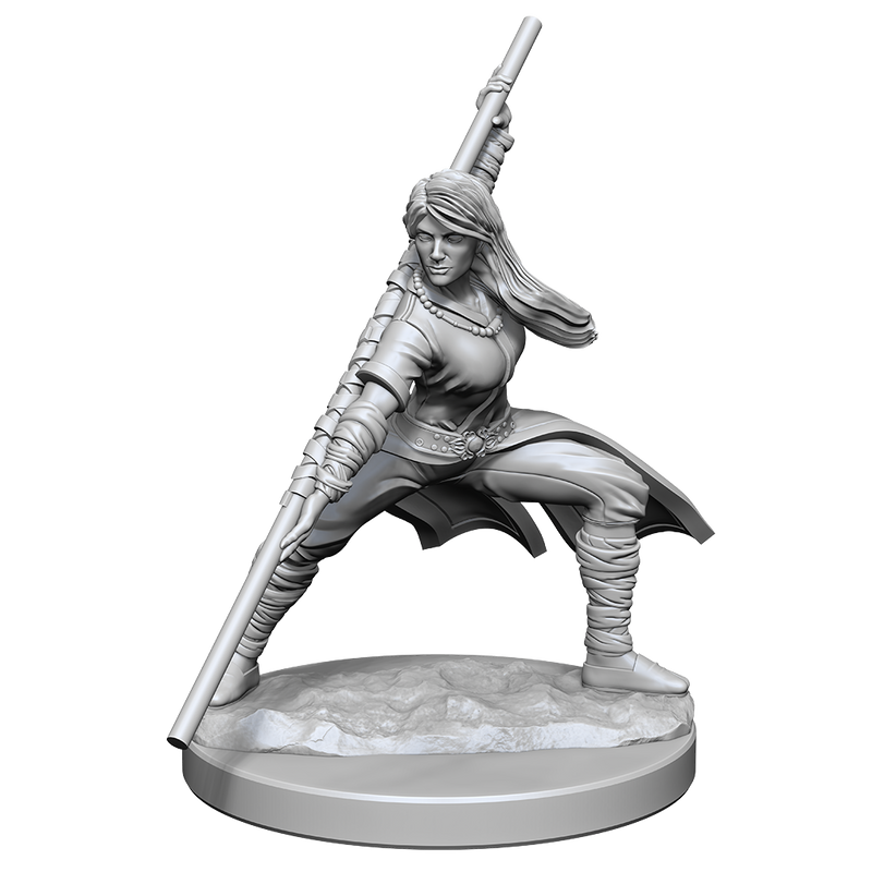 D&D Nolzur's Marvelous Miniatures: Human Female Monk