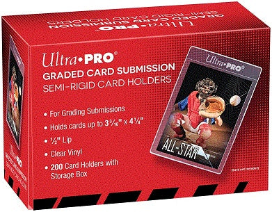 Ultra Pro Graded Card Submission Semi-Rigid Card Holders