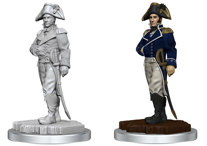 WizKids Deep Cuts Unpainted Miniatures: Ship's Crew