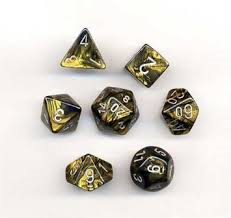 Chessex: Polyhedral Leaf Dice Sets