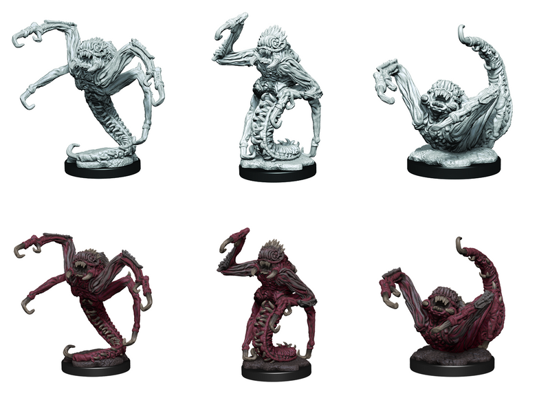 Critical Role Unpainted Miniatures: Core Spawn Crawlers