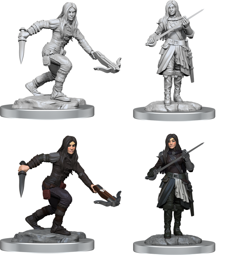 D&D Nolzur's Marvelous Miniatures: Half-Elf Female Rogue