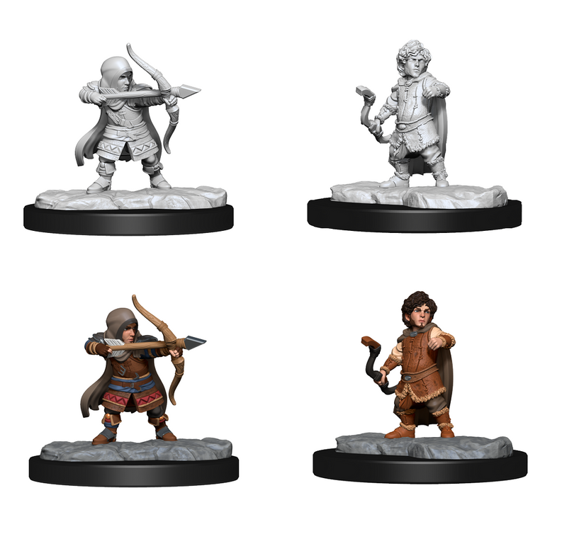 Critical Role Unpainted Miniatures: Halfling Male Ranger