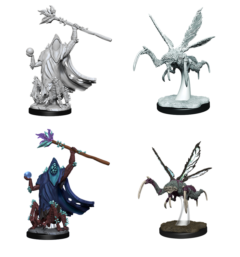 Critical Role Unpainted Miniatures: Core Spawn Emissary/Seer