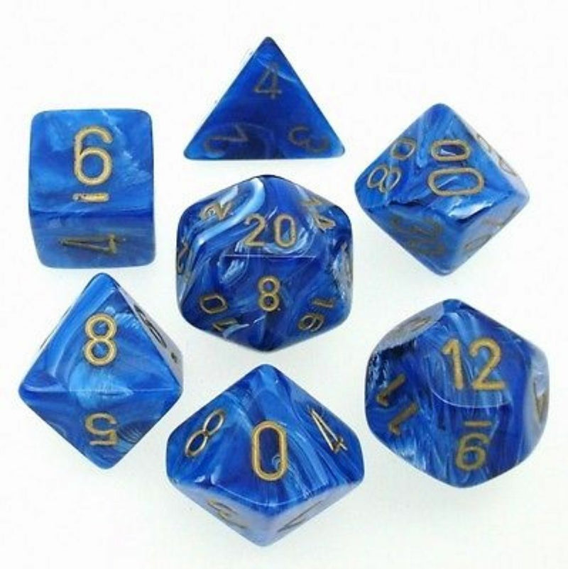 Chessex: Polyhedral Vortex Dice sets