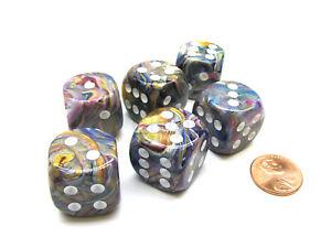 Chessex: D6 Festive DICE SET - 12MM