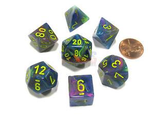 Chessex: Polyhedral Festive Dice sets