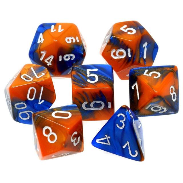 Chessex: Polyhedral Gemini Dice sets